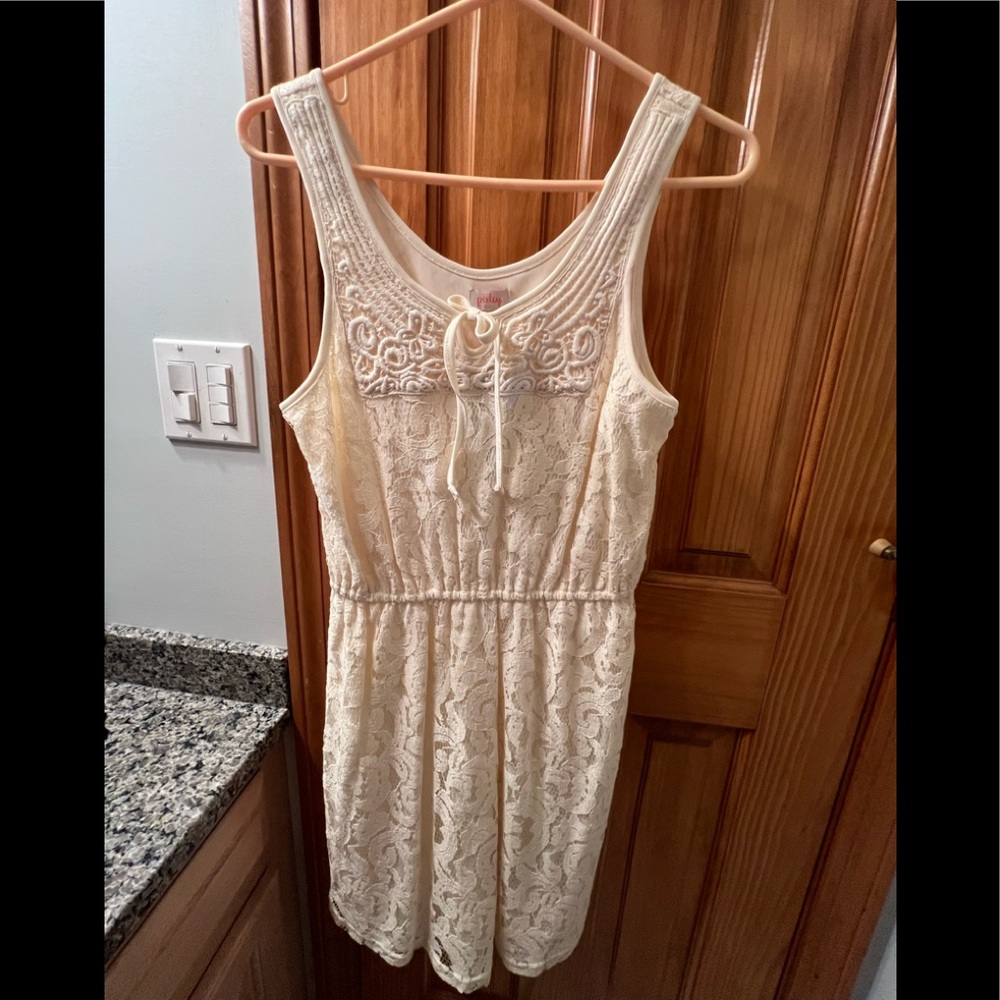 Pixley off white Lacy dress